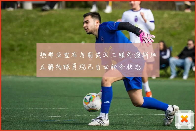 热那亚宣布与前武汉三镇外援斯坦丘解约球员现已自由转会状态